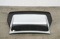 911 WHALE TAIL: A fibreglass aftermarket, circa 1974-77&nbsp;&nbsp;Porsche 911 G&nbsp;series Carrera style - rear rubber lip - 'whale tail' rear spoiler, silver paintwork, rubber has come loose on one side