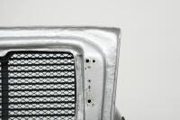 911 WHALE TAIL: A fibreglass aftermarket, circa 1974-77&nbsp;&nbsp;Porsche 911 G&nbsp;series Carrera style - rear rubber lip - 'whale tail' rear spoiler, silver paintwork, rubber has come loose on one side - 8