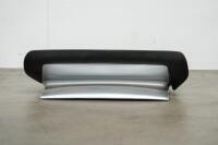 911 WHALE TAIL: A fibreglass aftermarket, circa 1974-77&nbsp;&nbsp;Porsche 911 G&nbsp;series Carrera style - rear rubber lip - 'whale tail' rear spoiler, silver paintwork, rubber has come loose on one side - 12