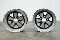 WHEELS: Two aftermarket cast centre welded to rim&nbsp;alloy wheels, size 16IN x 10IN&nbsp;