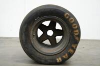 PORSCHE 917: A c1973 Porsche 917 Type 30 rear wheel and tyre - 2