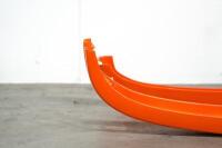 BUMPERS: A pair of front & rear Porsche 911 G series (1974-85) aluminium bumpers, signal orange paintwork - 11
