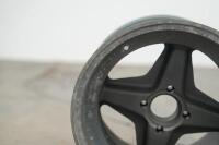 RACING WHEEL: A magnesium racing wheel, 30cm high, 41.5cm diameter - 2