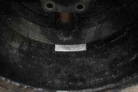RACING WHEEL: A rear magnesium racing wheel thought to have suited a Porsche 917 - 6