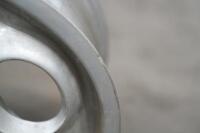 PORSCHE WHEELS: A &nbsp;prototype design Porsche wheel circa late 1980s and also a damaged Porsche 928 wheel - 3