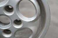 PORSCHE WHEELS: A &nbsp;prototype design Porsche wheel circa late 1980s and also a damaged Porsche 928 wheel - 6