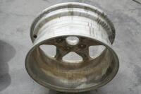 PORSCHE WHEELS: A &nbsp;prototype design Porsche wheel circa late 1980s and also a damaged Porsche 928 wheel - 8