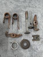 NORTON: A group of Vintage Norton 1930s - 1940s single cylinder OHC cast iron engine parts (Additional Photos & Information Added) - 14