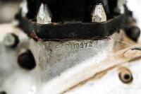 TRIUMPH: A 1965-66 Triumph 650cc Bonneville engine, stamped 'T120 DU6972' - 8