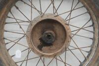 ARIEL: A post-war Ariel 19 inch front wheel - 2