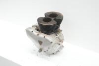 TRIUMPH: A Triumph 650cc pre unit crank case with cylinder barrel, stamped '6T 56725' - 2