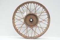 BSA: A BSA WM20 20 inch front wheel