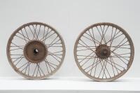 NORTON: Two Norton 20 inch wheels