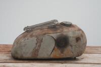 TRIUMPH: A Triumph unit 650 fuel tank