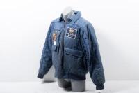PETER JACKSON RACING: A circa 1980s Peter Jackson Racing Team jacket, made by Mr. Jackets, size large - 2