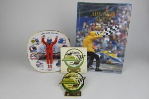 ADELAIDE G.P:&nbsp; A collection of Adelaide F1 Grand Prix related items
