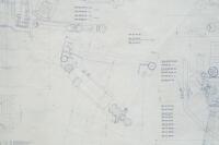 PORSCHE 906: A very large, 1966 dated, designated Porsche 906 - front axle&nbsp;with steering and brake assembly 1:1 scale blueprint diagram, with number '906.340.011.00' noted lower right corner, - 4