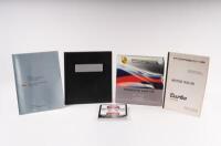 PORSCHE: A group of five Porsche related literature items