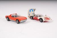 PORSCHE MODELS: Two 1:43 scale unboxed Porsche models