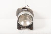 TRIUMPH: A post-war Triumph 'Nacelle' headlight surround and seven inch Lucas lens headlight - 2
