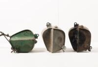 BSA: Three BSA post-war pre unit oil tanks - 8