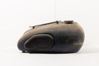 TRIUMPH: A pre unit Triumph fuel tank