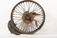 REAR WHEEL: A rear wheel with contracting band rear brake - 3