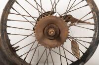 REAR WHEEL: A rear wheel with contracting band rear brake - 4