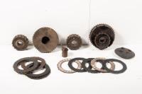 TRIUMPH: A group of assorted Triumph pre unit clutch parts