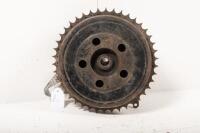 AJS / MATCHLESS: An AJS / Matchless rear sprocket & brake assembly - 2