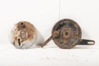 BSA: Two BSA rear brake plates
