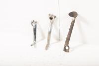 NORTON: Three Norton gear change levers - 2