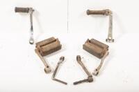 LEVERS: A group of assorted gear levers & kick start levers
