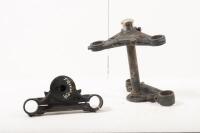 TRIUMPH: Two Triumph pre unit triple clamps