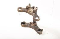 NORTON: A Norton Commando triple clamp set - 3