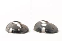 TRIUMPH: Two Triumph pre unit seven inch 'Nacelle' pieces - 2