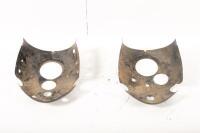 TRIUMPH: Two Triumph pre unit seven inch 'Nacelle' pieces - 5