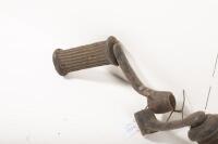 BSA: A pair of BSA pre unit foot pegs and a battery platform&nbsp;bracket - 5