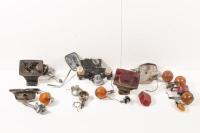 LIGHTS: A group of assorted stop lights, turn signal lights and one mirror