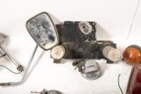 LIGHTS: A group of assorted stop lights, turn signal lights and one mirror - 4