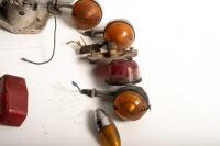 LIGHTS: A group of assorted stop lights, turn signal lights and one mirror - 5