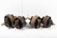 TRIUMPH: A group of four&nbsp;Triumph crank shafts, thought to possibly be pre-unit, condition unknown - 2