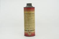 MOBIL: A Mobiloil&nbsp;Vacuum Oil Company Australia&nbsp;'A-30' one imperial quart tin - 4