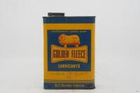 GOLDEN FLEECE: A Golden Fleece one imperial quart tin marked 'Shock Absorber Light'&nbsp; - 5