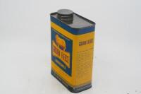 GOLDEN FLEECE: A Golden Fleece one imperial quart tin marked 'Shock Absorber Light'&nbsp; - 6