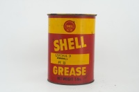 SHELL: A Shell five pound grease tin marked 'Livona 3'