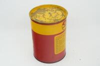 SHELL: A Shell five pound grease tin marked 'Livona 3' - 4