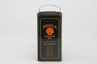SHELL: A c1980s Shell 'Car Care Kit' in form of an early Shell oil tin - 8
