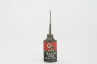 TEXACO: A c1950s Texaco three fluid ounce Home Lubricant oiler, 'The Texas Company U.S.A.' - 2