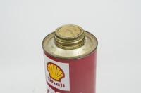 SHELL: A Shell 'X-100 20/30' Motor Oil one quart tin - 5
